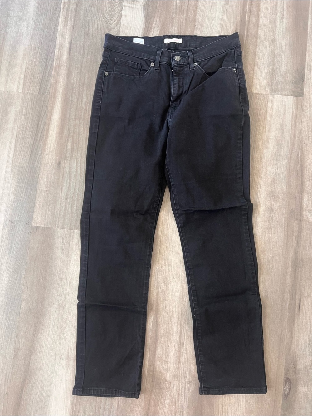 Levi's Black Women's Straight Leg Jeans